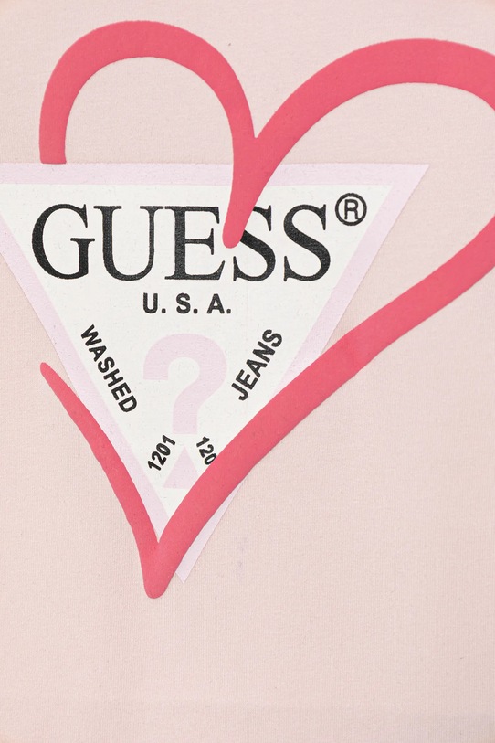 Dziewczynka Guess rampers niemowlęcy H5GW05.K6YW1.PPYA różowy