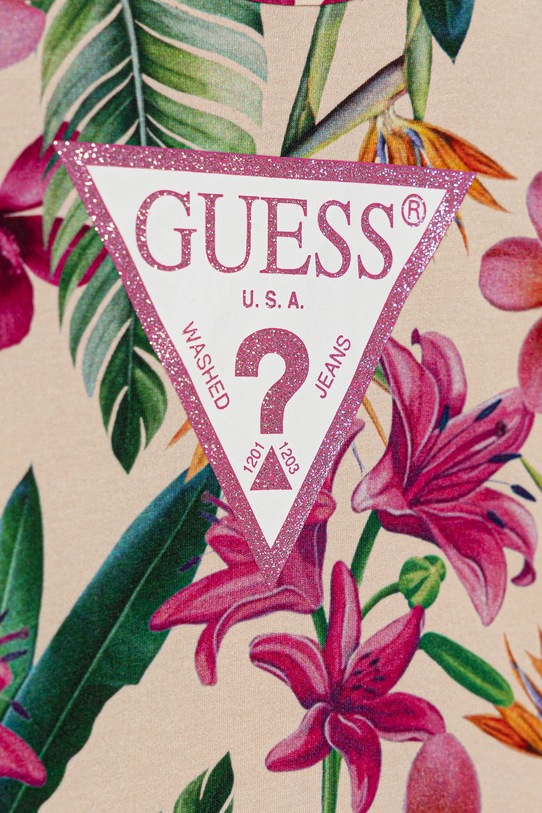 Dziewczynka Guess rampers niemowlęcy S5GG00.K6YW4.PPYA czerwony