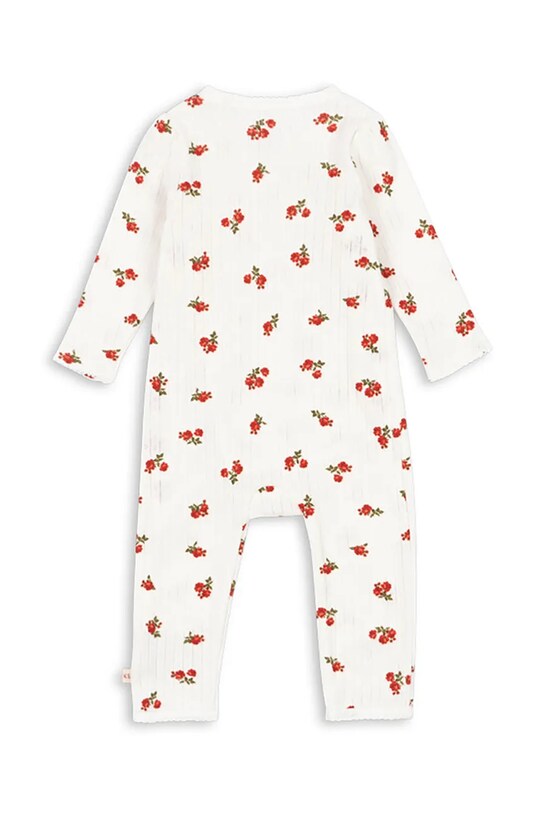 Konges Sløjd śpioszki niemowlęce MINNIE NEWBORN ONESIE GOTS KS102588 beżowy SS25