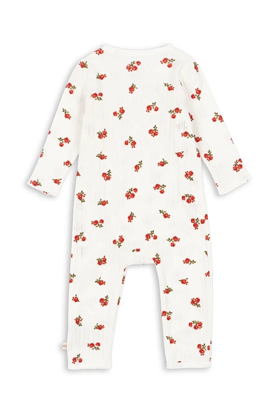 Konges Sløjd śpioszki niemowlęce MINNIE NEWBORN ONESIE GOTS KS102588 beżowy SS25