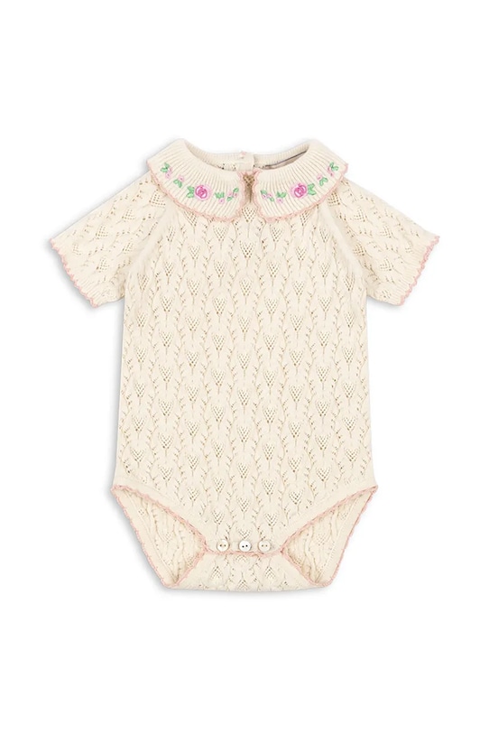 Konges Sløjd ROSIER ROMPER béžová KS102423