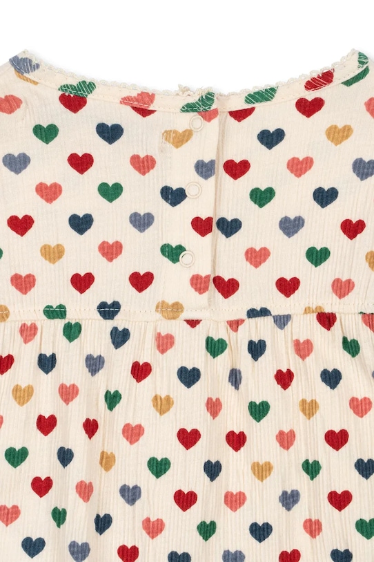 Девочка Боди для младенцев Konges Sløjd CHLEO ROMPER OCS KS102456 бежевый