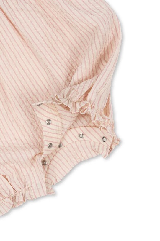Ολόσωμη φόρμα μωρού Konges Sløjd ELLIE FRILL ROMPER GOTS KS103066