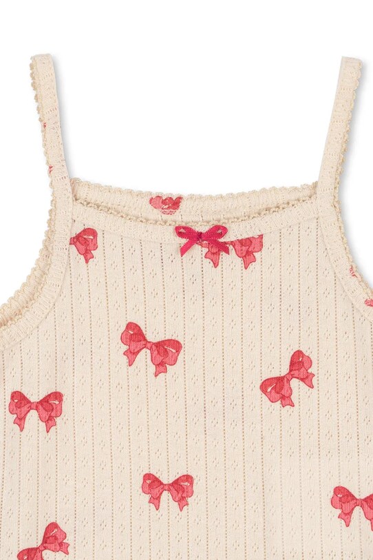 Fete Konges Sløjd body bebe MINNIE STRAP BODY GOTS KS103150 bej