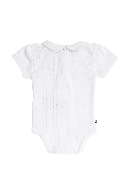 Bavlnené body pre bábätká Tommy Hilfiger KN0KN02034.PPYA biela SS25