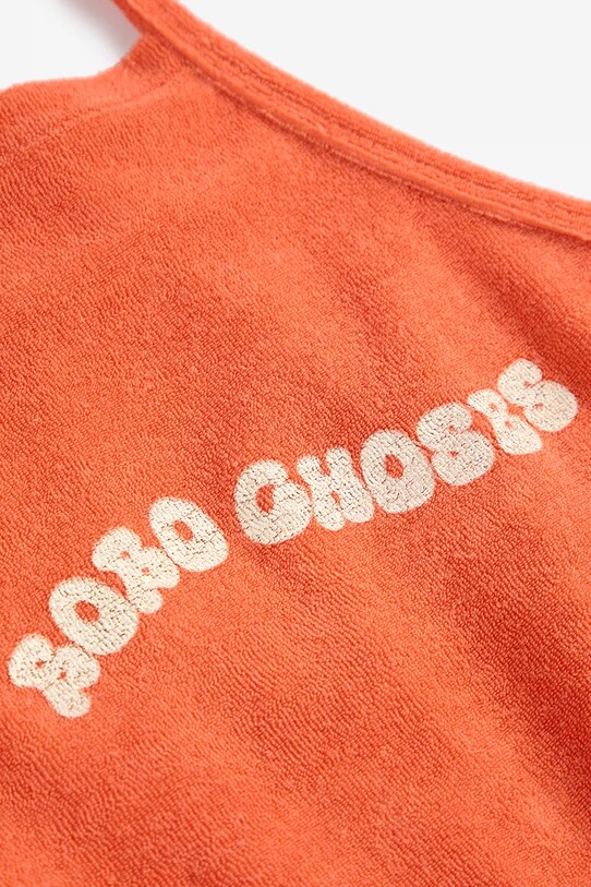 Παιδική ολόσωμη φόρμα Bobo Choses Wavy πορτοκαλί 125AC095