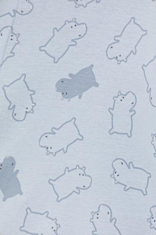 Дівчинка Дитячі бавовняні повзунки United Colors of Benetton 3PWB0T02D.W.Seasonal блакитний