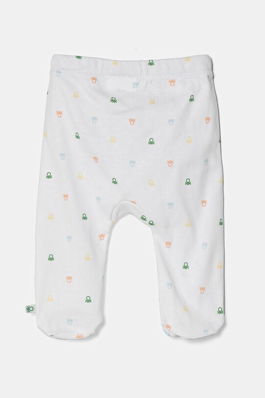 United Colors of Benetton pamut baba nadrág 2 db fehér 3PWB0F009.W.Seasonal