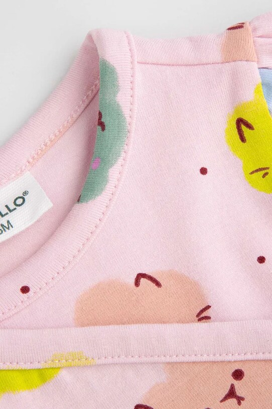 Dziewczynka Coccodrillo body niemowlęce WC5112601DGN różowy