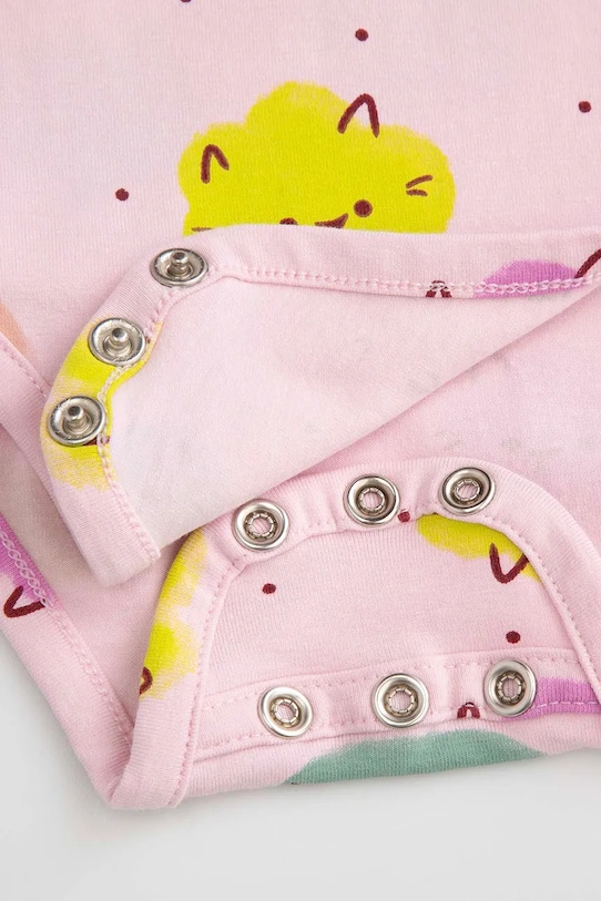 Coccodrillo body niemowlęce różowy WC5112601DGN