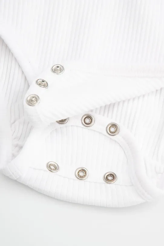 Coccodrillo body bebe alb WC5112201MGN
