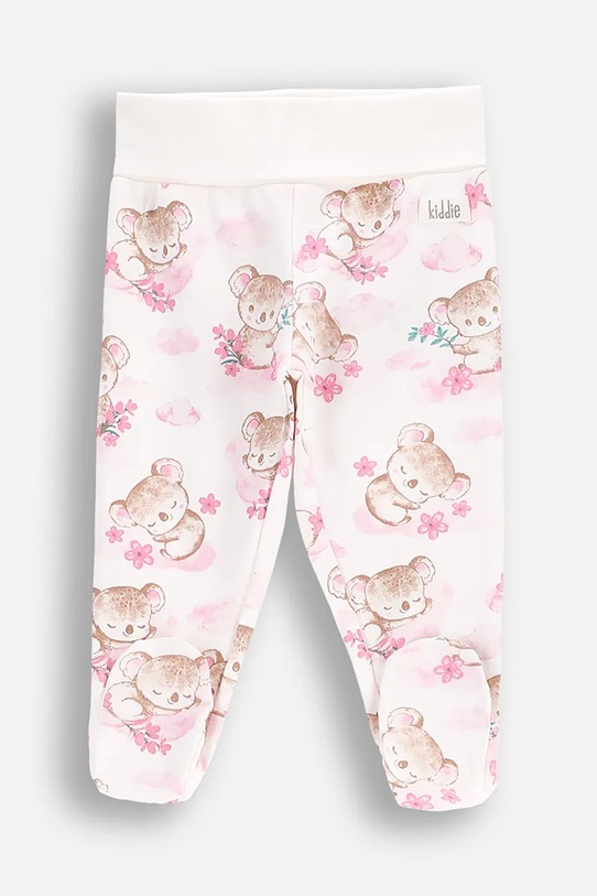 Bavlnené detské dupačky Coccodrillo béžová WC5403101USG