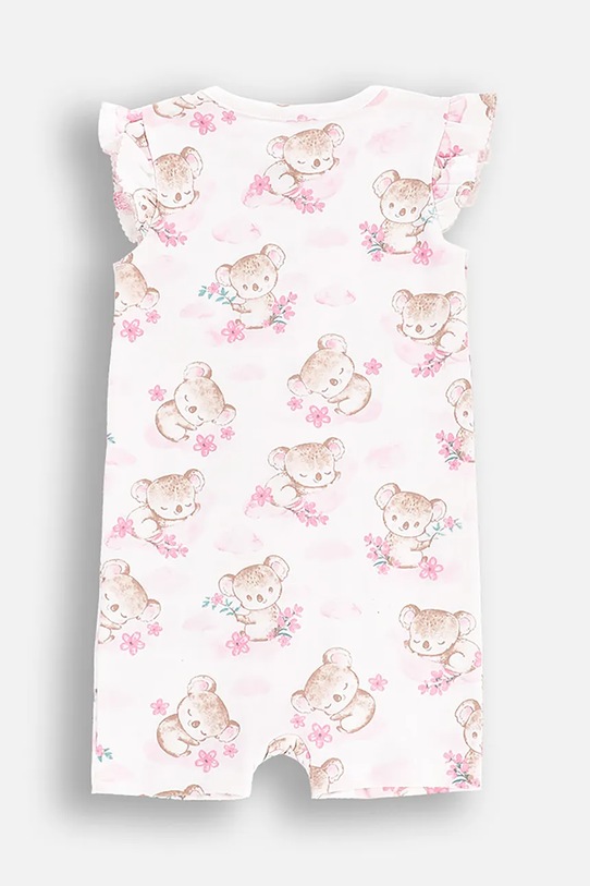 Coccodrillo salopete bebeluși din bumbac WC5404301USG bej SS25