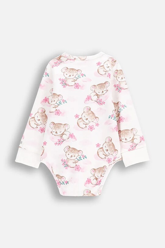 Coccodrillo pamut baba body WC5412601USG bézs SS25