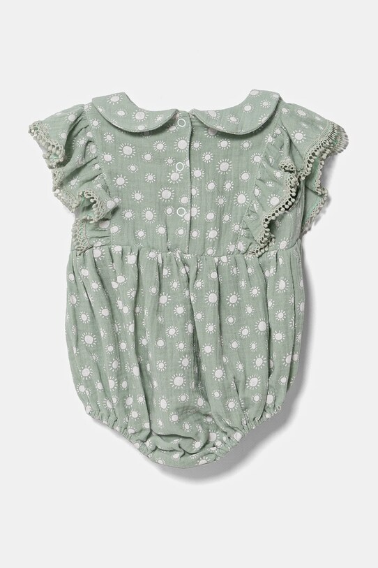 Девочка Детское боди из хлопка Jamiks BLISS BLISS.org.Ramp.JLH158.G бирюзовый