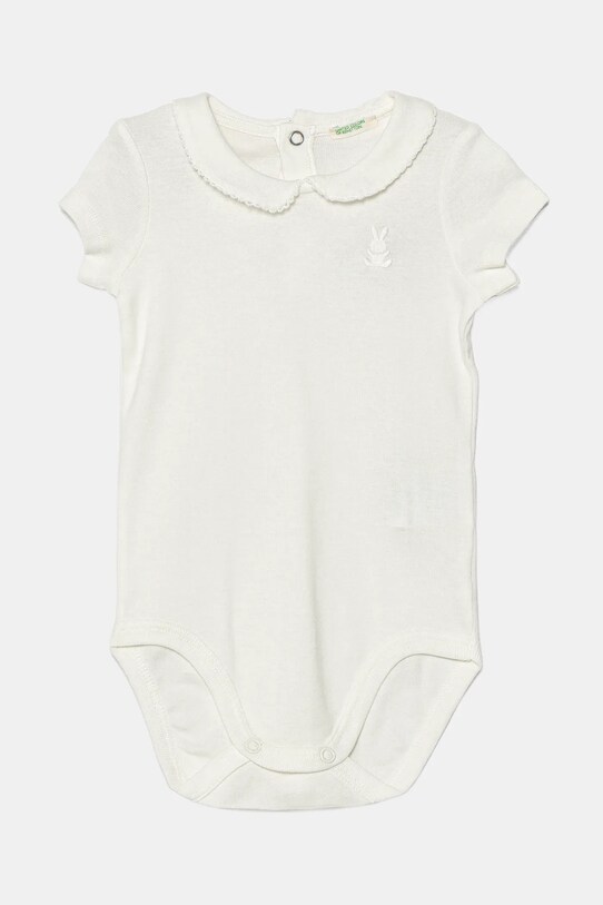 Bavlnené body pre bábätká United Colors of Benetton Pre bábätká biela 3I9WAB00Q.W.Seasonal