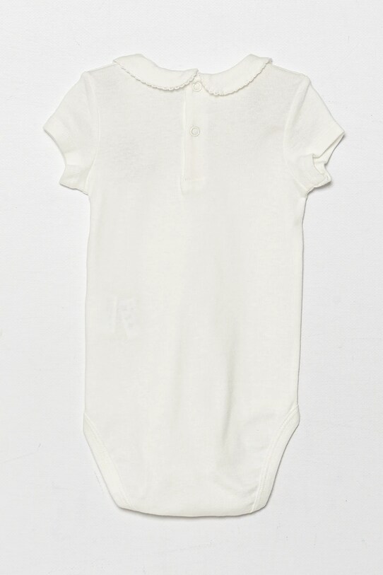 Bavlnené body pre bábätká United Colors of Benetton 3I9WAB00Q.W.Seasonal biela SS25