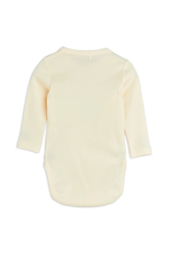 Βαμβακερά φορμάκια για μωρά Mini Rodini Snake 2514010911 μπεζ SS25