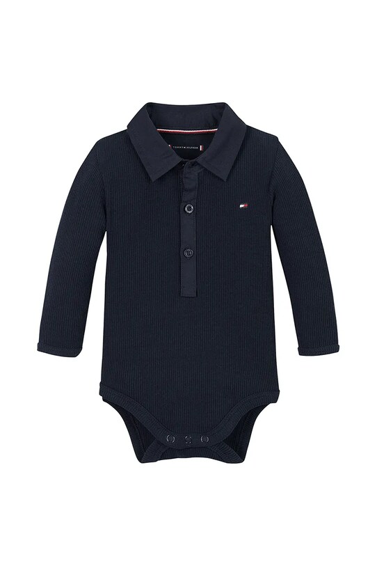 Tommy Hilfiger body niemowlęce granatowy KN0KN01885.PPYA