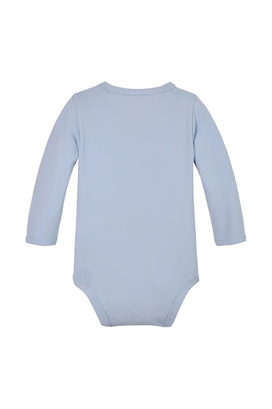 Pamučni bodi za bebe Tommy Hilfiger KN0KN01974.PPYA plava SS25