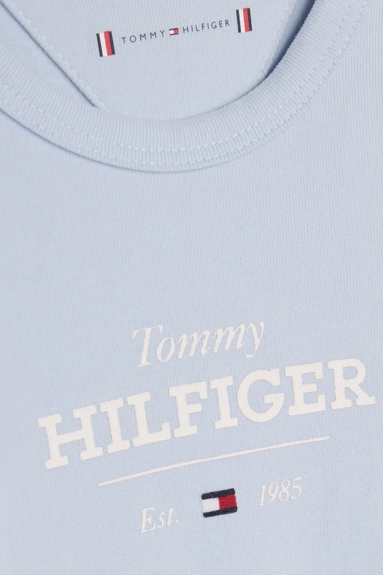 Dječaci Pamučni bodi za bebe Tommy Hilfiger KN0KN01974.PPYA plava