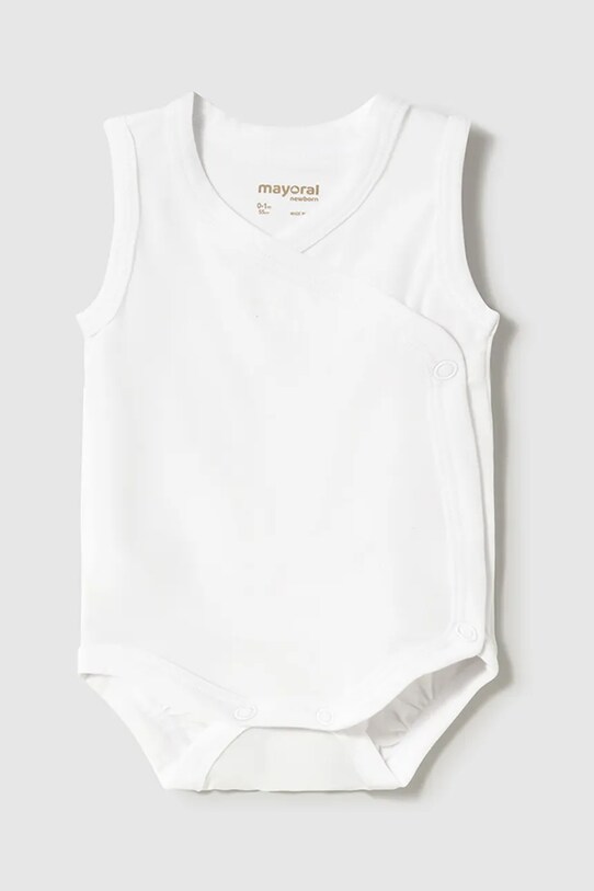 Боді для немовлят Mayoral Newborn Для немовлят білий 1702.1F.Newborn.PPYH