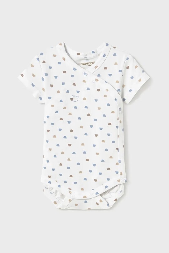 Kojenecké body Mayoral Newborn Kojenecký výrobek bílá 1703.1F.Newborn.PPYH