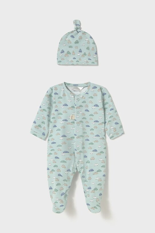 Ползунки и детская шапочка Mayoral Newborn Для младенцев бирюзовый 1706.1C.Newborn.PPYH