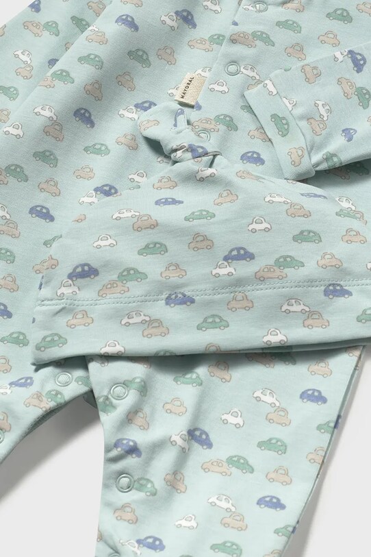 Хлопчик Повзунки та дитяча шапочка Mayoral Newborn 1706.1C.Newborn.PPYH бірюзовий
