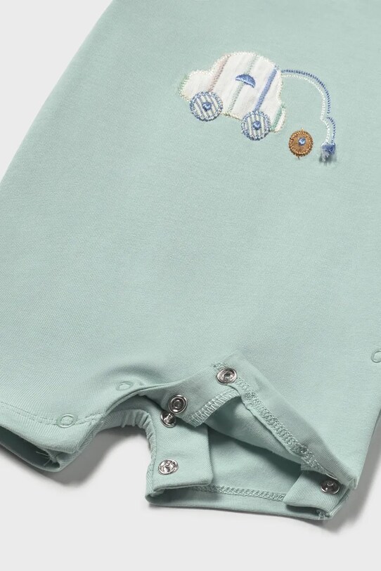Kombinezon za bebe Mayoral Newborn 2-pack tirkizna 1707.1D.Newborn.PPYH