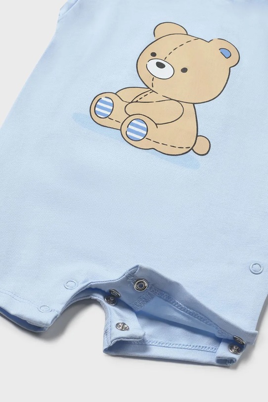 Mayoral Newborn rampers niemowlęcy 2-pack niebieski 1707.1D.Newborn.PPYH