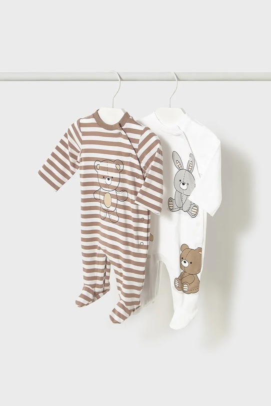 Dupačky pre bábätká Mayoral Newborn 2-pak Pre bábätká hnedá 1709.1H.Newborn.PPYH