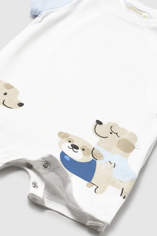 Комбінезон для немовлят Mayoral Newborn 3-pack блакитний 1798.1R.Newborn.PPYH