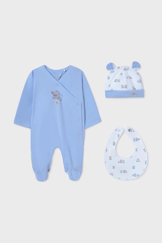 Mayoral Newborn pajacyk niemowlęcy Produkt niemowlęcy niebieski 9907.1A.Newborn.PPYH