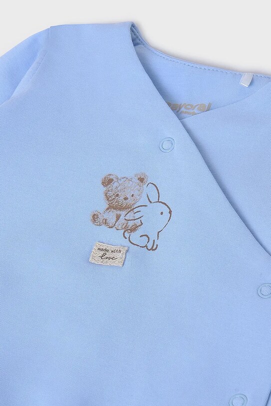 Дитячі повзунки Mayoral Newborn 9907.1A.Newborn.PPYH блакитний SS25