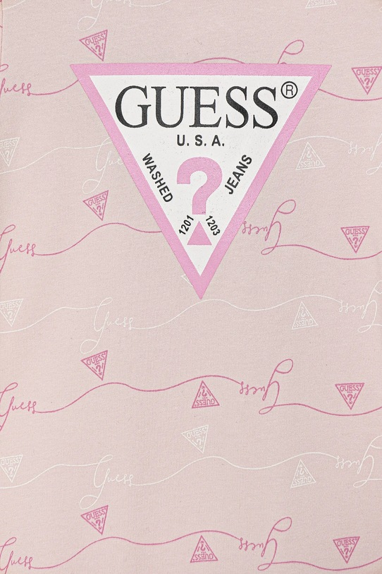 Хлопчик Комбінезон для немовлят Guess H5GW00.K6YW1.PPYA рожевий