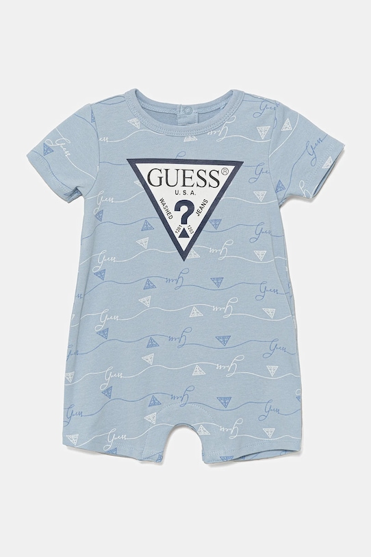 Detské dupačky Guess Pre bábätká modrá H5GW00.K6YW1.PPYA