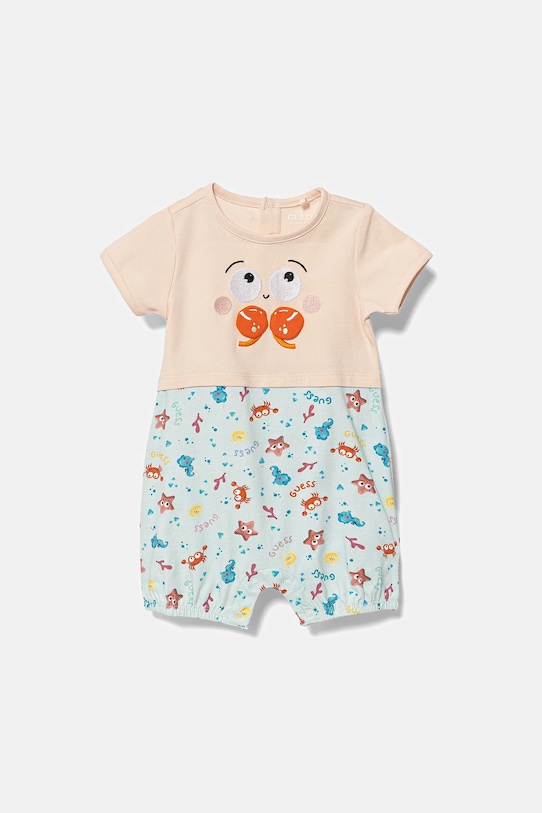 Guess rampers niemowlęcy Gift Box różowy H5GW10.K6YW1.PPYA