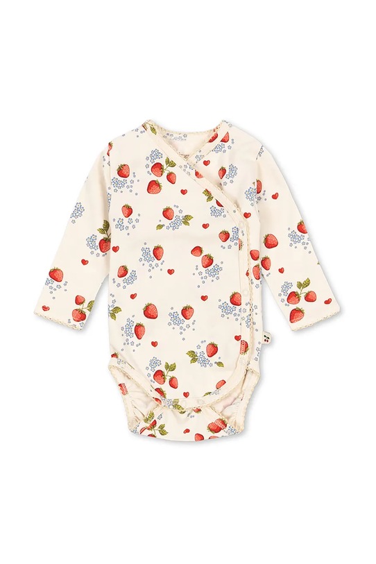 Konges Sløjd body bebe BASIC LS NEWBORN BODY GOTS Produs pentru bebe bej KS102243