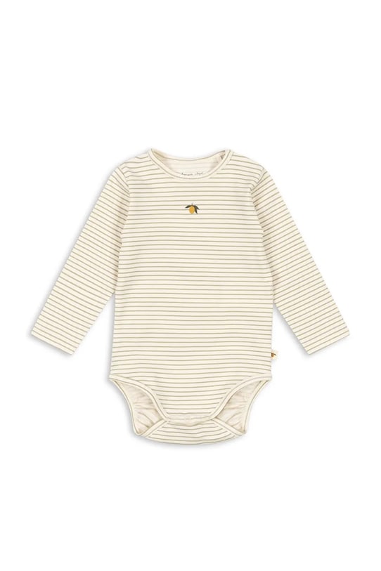 Konges Sløjd body bebe BASIC LS BODY GOTS Produs pentru bebe bej KS102244