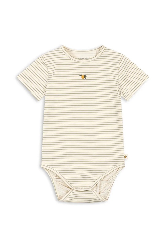 Konges Sløjd body bebe BASIC SS BODY GOTS Produs pentru bebe bej KS102245