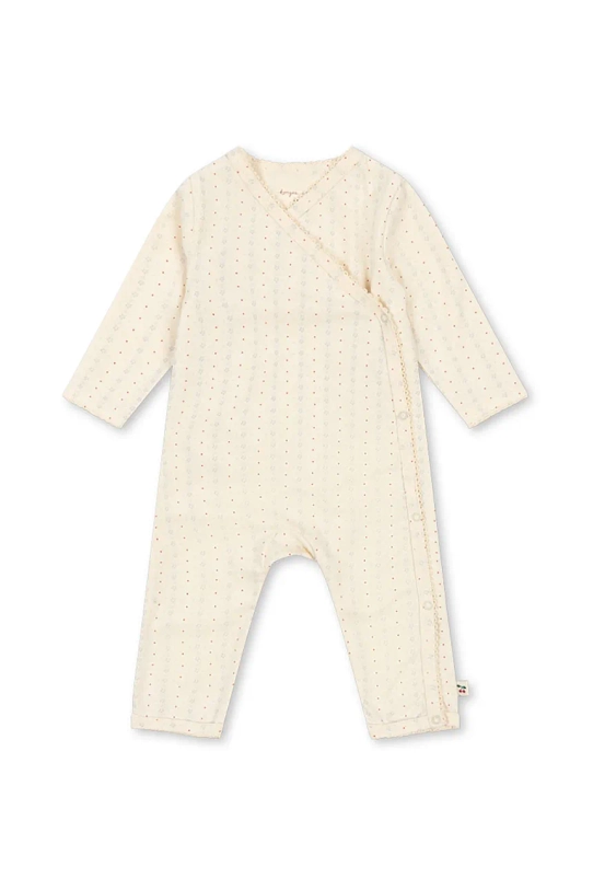 Konges Sløjd śpioszki niemowlęce BASIC NEWBORN ONESIE GOTS Produkt niemowlęcy beżowy KS102246