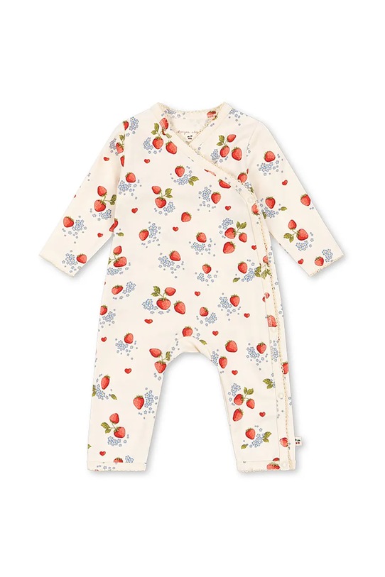 Konges Sløjd costum bebe BASIC NEWBORN ONESIE GOTS Produs pentru bebe bej KS102246