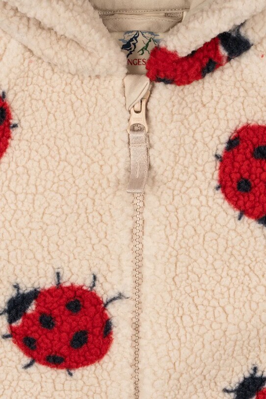 Момче Бебешки гащеризон Konges Sløjd JODY TEDDY ONESIE GRS KS102309 бежов