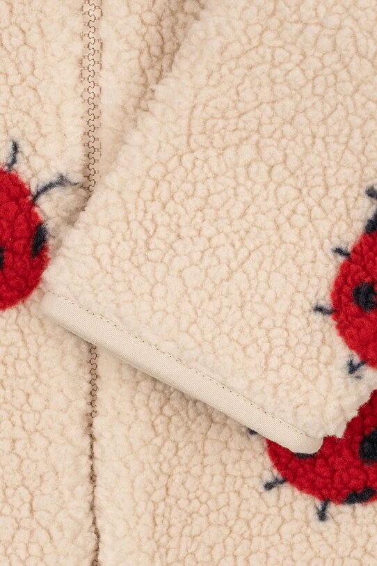 Бебешки гащеризон Konges Sløjd JODY TEDDY ONESIE GRS бежов KS102309