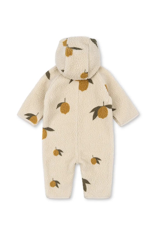 Overal pre bábätká Konges Sløjd JODY TEDDY ONESIE GRS KS102309 béžová SS25