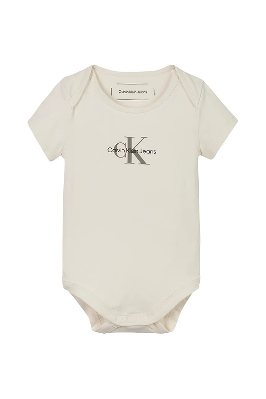 Calvin Klein Jeans body niemowlęce Produkt niemowlęcy beżowy IN0IN00014.PPYA