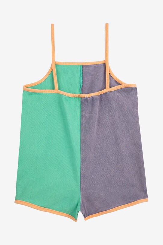 Хлопковый ромпер для младенцев Bobo Choses 125AB074 зелёный SS25