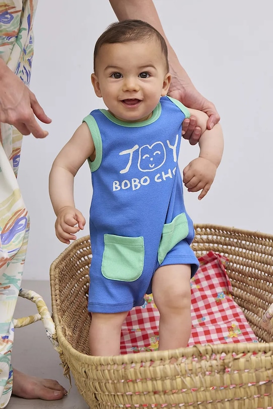 Dětské rampery Bobo Choses Kojenecký výrobek modrá 125AB068