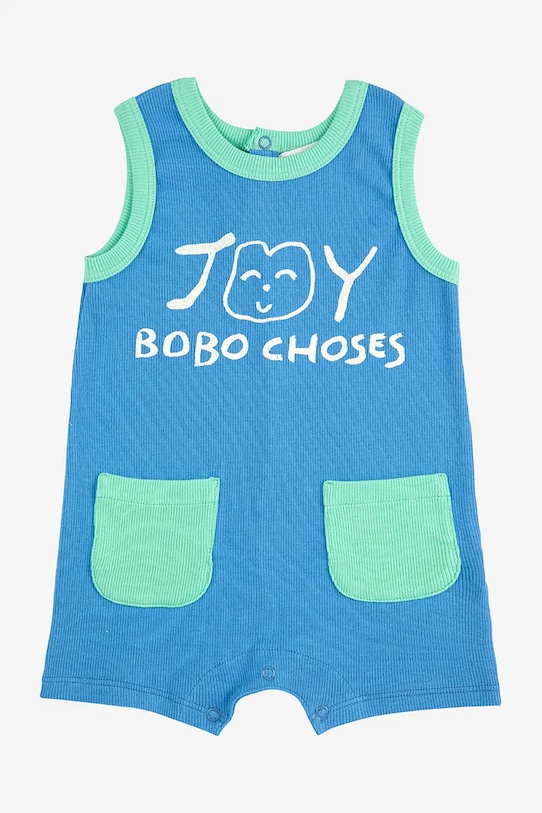 Dětské rampery Bobo Choses 125AB068 modrá SS25